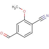 21962-49-2 4-formyl-2-methoxybenzonitrile chemical structure