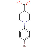 1415794-23-8 1-(4-bromophenyl)piperidine-4-carboxylic acid chemical structure
