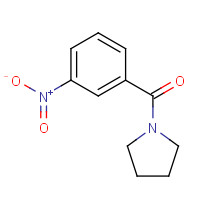 160647-67-6 (3-nitrophenyl)-pyrrolidin-1-ylmethanone chemical structure