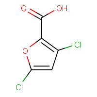 6504-31-0 3,5-dichlorofuran-2-carboxylic acid chemical structure