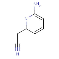 400776-68-3 2-(6-aminopyridin-2-yl)acetonitrile chemical structure