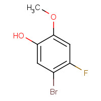 1364606-67-6 5-bromo-4-fluoro-2-methoxyphenol chemical structure