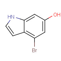 374633-28-0 4-bromo-1H-indol-6-ol chemical structure