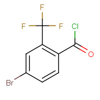 104356-17-4 4-bromo-2-(trifluoromethyl)benzoyl chloride chemical structure