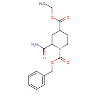 1251844-34-4 1-O-benzyl 4-O-ethyl 2-carbamoylpiperidine-1,4-dicarboxylate chemical structure