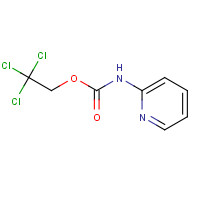 170961-14-5 2,2,2-trichloroethyl N-pyridin-2-ylcarbamate chemical structure
