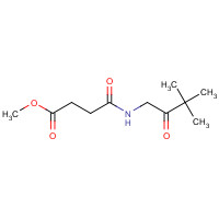 1244058-99-8 methyl 4-[(3,3-dimethyl-2-oxobutyl)amino]-4-oxobutanoate chemical structure