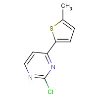 893441-82-2 2-chloro-4-(5-methylthiophen-2-yl)pyrimidine chemical structure