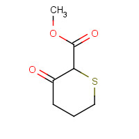 38555-41-8 methyl 3-oxothiane-2-carboxylate chemical structure