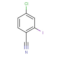 61272-75-1 4-chloro-2-iodobenzonitrile chemical structure