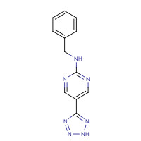 1246749-79-0 N-benzyl-5-(2H-tetrazol-5-yl)pyrimidin-2-amine chemical structure