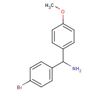 886362-84-1 (4-bromophenyl)-(4-methoxyphenyl)methanamine chemical structure