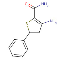 122375-70-6 3-amino-5-phenylthiophene-2-carboxamide chemical structure