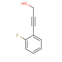 208183-93-1 3-(2-fluorophenyl)prop-2-yn-1-ol chemical structure