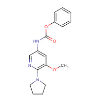 1419604-03-7 phenyl N-(5-methoxy-6-pyrrolidin-1-ylpyridin-3-yl)carbamate chemical structure