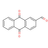 6363-86-6 9,10-dioxoanthracene-2-carbaldehyde chemical structure