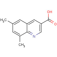 213013-16-2 6,8-dimethylquinoline-3-carboxylic acid chemical structure