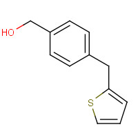 1031843-62-5 [4-(thiophen-2-ylmethyl)phenyl]methanol chemical structure