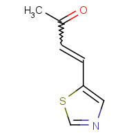 1021910-45-1 4-(1,3-thiazol-5-yl)but-3-en-2-one chemical structure