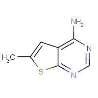 885269-52-3 6-methylthieno[2,3-d]pyrimidin-4-amine chemical structure