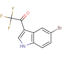 32387-18-1 1-(5-bromo-1H-indol-3-yl)-2,2,2-trifluoroethanone chemical structure