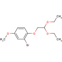 1446091-54-8 2-bromo-1-(2,2-diethoxyethoxy)-4-methoxybenzene chemical structure