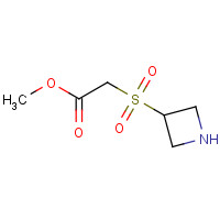 1073555-74-4 methyl 2-(azetidin-3-ylsulfonyl)acetate chemical structure