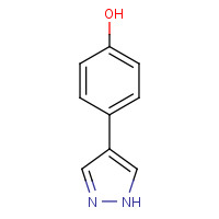 191980-64-0 4-(1H-pyrazol-4-yl)phenol chemical structure