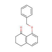 88058-45-1 8-phenylmethoxy-3,4-dihydro-2H-naphthalen-1-one chemical structure