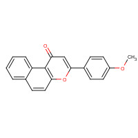 125240-02-0 3-(4-methoxyphenyl)benzo[f]chromen-1-one chemical structure