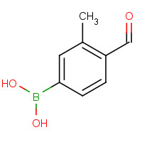 398151-59-2 (4-formyl-3-methylphenyl)boronic acid chemical structure
