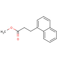 36060-99-8 methyl 3-naphthalen-1-ylpropanoate chemical structure