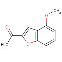 59445-59-9 1-(4-methoxy-1-benzofuran-2-yl)ethanone chemical structure