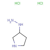 1305282-81-8 pyrrolidin-3-ylhydrazine;dihydrochloride chemical structure
