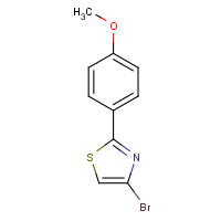 1078734-03-8 4-bromo-2-(4-methoxyphenyl)-1,3-thiazole chemical structure