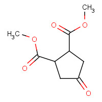 6453-07-2 dimethyl 4-oxocyclopentane-1,2-dicarboxylate chemical structure