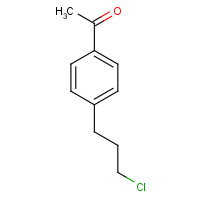 91427-06-4 1-[4-(3-chloropropyl)phenyl]ethanone chemical structure