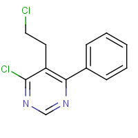 1456534-49-8 4-chloro-5-(2-chloroethyl)-6-phenylpyrimidine chemical structure
