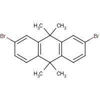 1297608-14-0 2,7-dibromo-9,9,10,10-tetramethylanthracene chemical structure