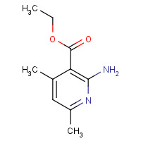 51076-39-2 ethyl 2-amino-4,6-dimethylpyridine-3-carboxylate chemical structure