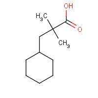 41417-90-7 3-cyclohexyl-2,2-dimethylpropanoic acid chemical structure