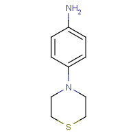 22589-35-1 4-thiomorpholin-4-ylaniline chemical structure