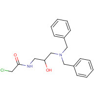 170799-34-5 2-chloro-N-[3-(dibenzylamino)-2-hydroxypropyl]acetamide chemical structure