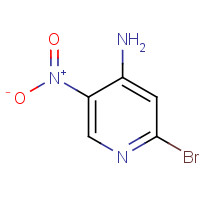 84487-15-0 2-bromo-5-nitropyridin-4-amine chemical structure