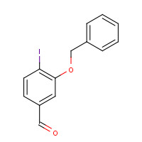 877064-79-4 4-iodo-3-phenylmethoxybenzaldehyde chemical structure