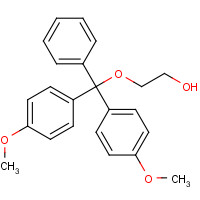 110675-03-1 2-[bis(4-methoxyphenyl)-phenylmethoxy]ethanol chemical structure