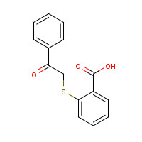 25803-71-8 2-phenacylsulfanylbenzoic acid chemical structure