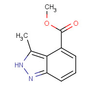 1246306-88-6 methyl 3-methyl-2H-indazole-4-carboxylate chemical structure