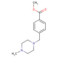314268-40-1 methyl 4-[(4-methylpiperazin-1-yl)methyl]benzoate chemical structure
