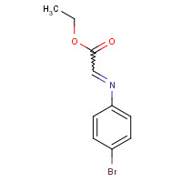 915712-34-4 ethyl 2-(4-bromophenyl)iminoacetate chemical structure